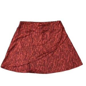Eddie Bauer Cinnabar Imprint Kacey Skirt Size Medium